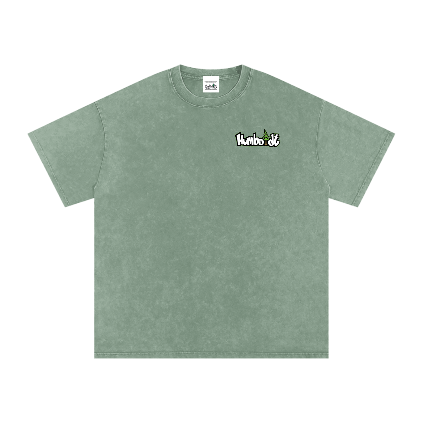 Aloha Humboldt Snow Washed Oversized Cotton TShirt - CUSTOM ORDER