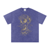 Skully Snow Washed Oversized Cotton T-Shirt-CUSTOM ORDER