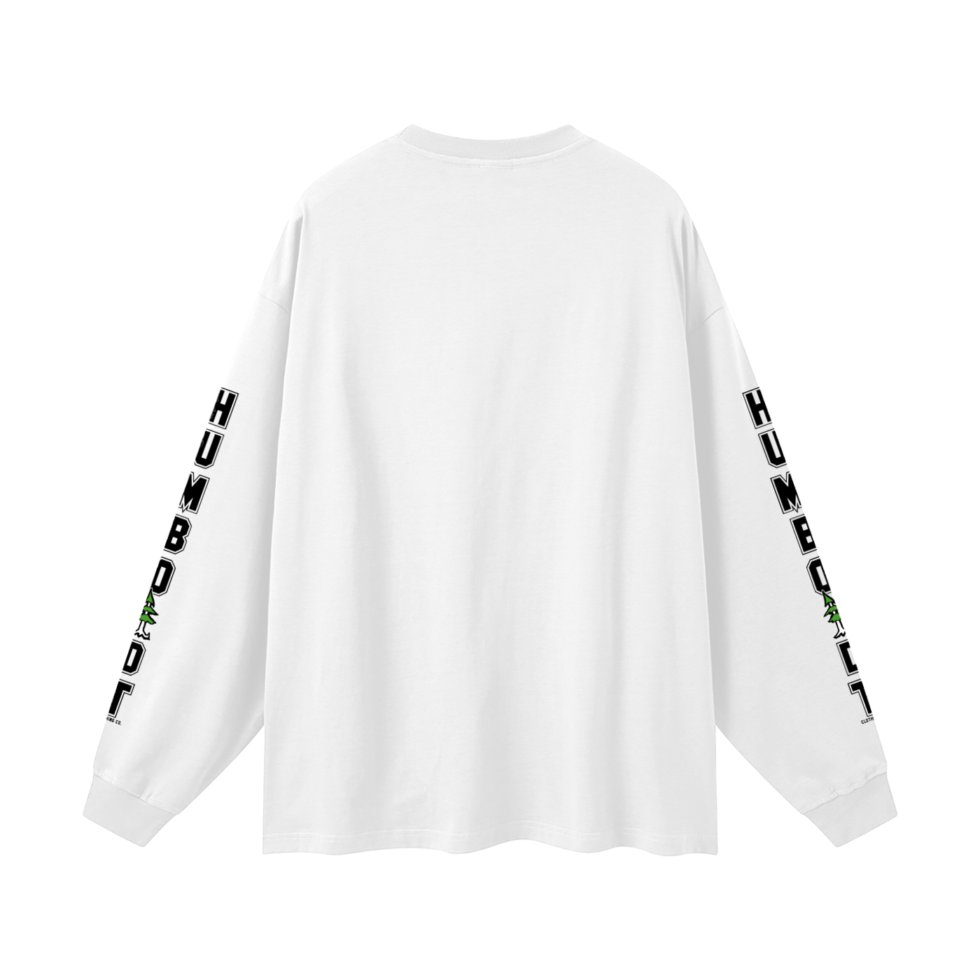 Collegiate Oversized Unisex Long Sleeve Tshirt - CUSTOM ORDER