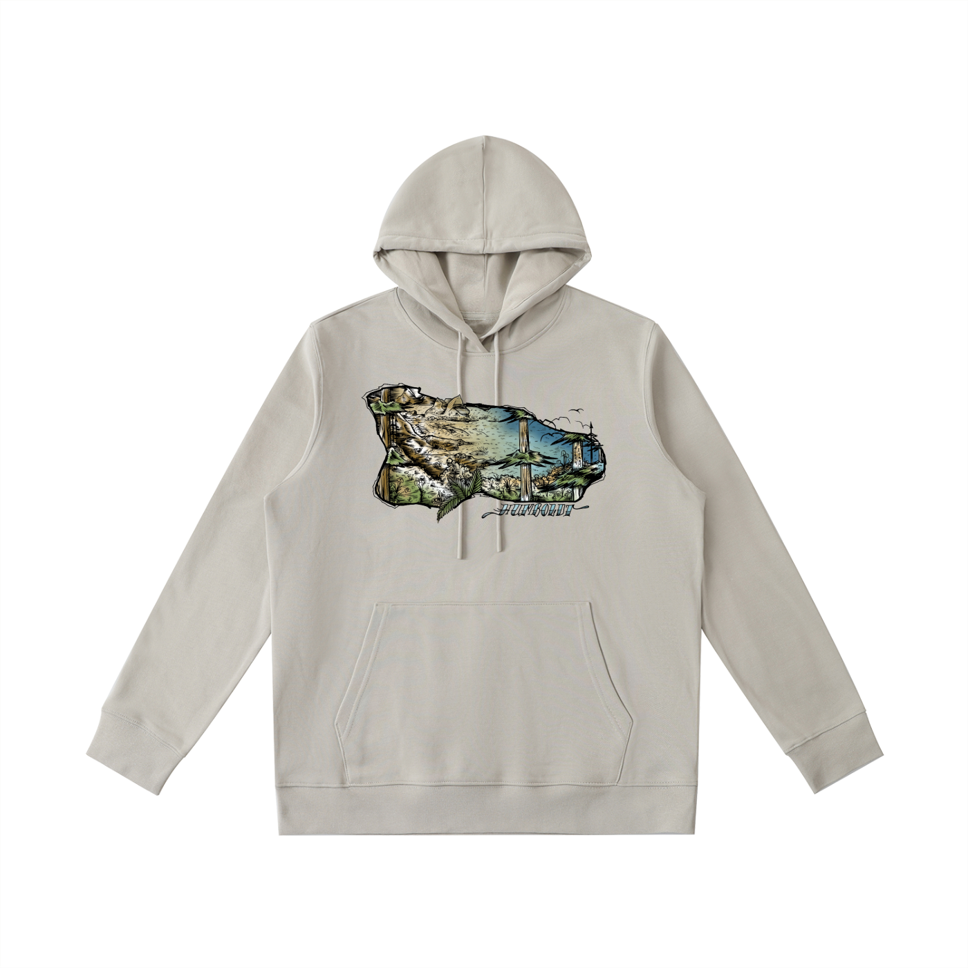 Redwoods to The Sea Essential Oversized Hoodie-CUSTOM ORDER