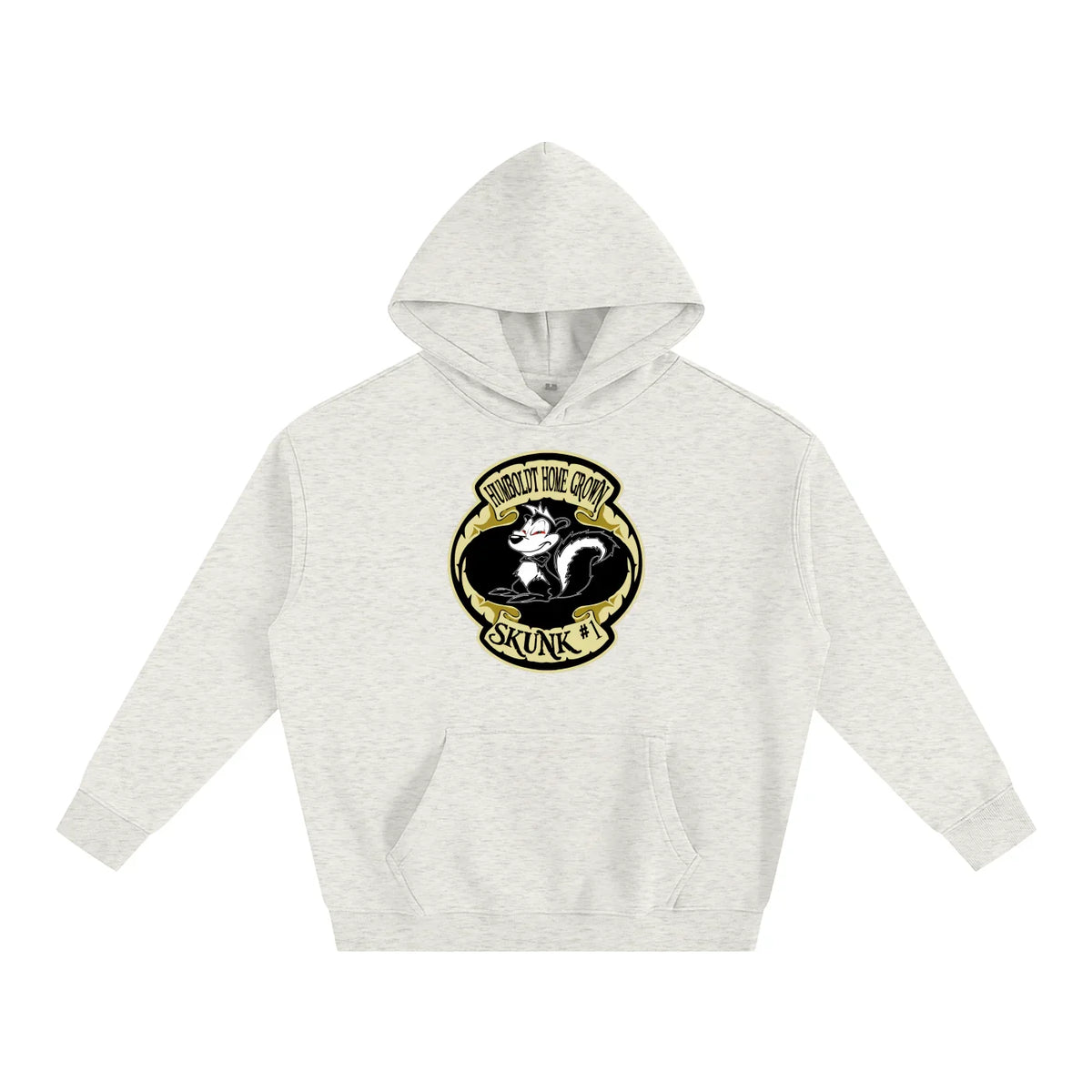 Skunk #1 Oversized Fleeced Pullover Hoodie - CUSTOM ORDER