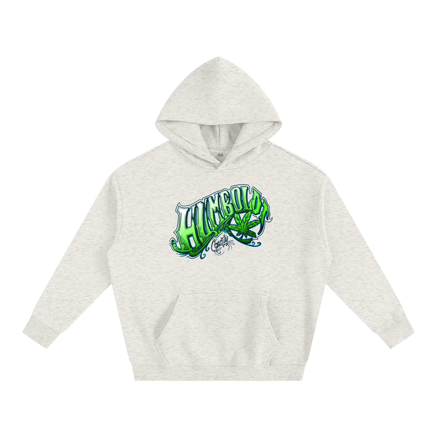 Humboldt Cannabis Oversize Fleeced Hoodie-CUSTOM ORDER