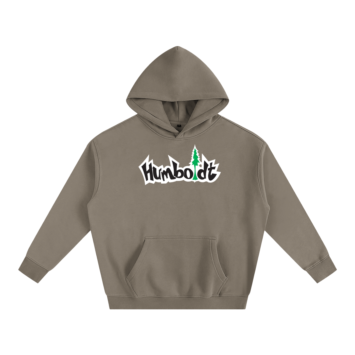 Humboldt Treelogo Oversized Fleeced Pullover Hoodie - CUSTOM ORDER
