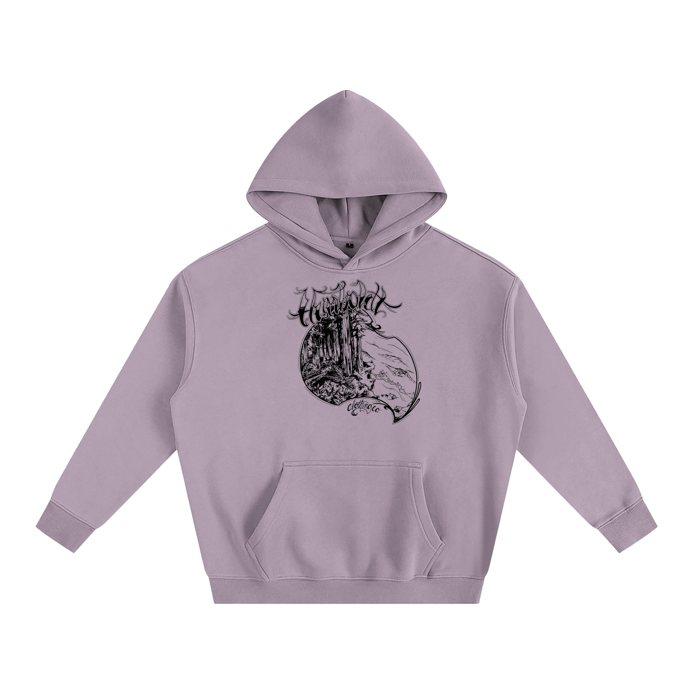 Inked Paradise Oversize Fleeced Hoodie-CUSTOM ORDER
