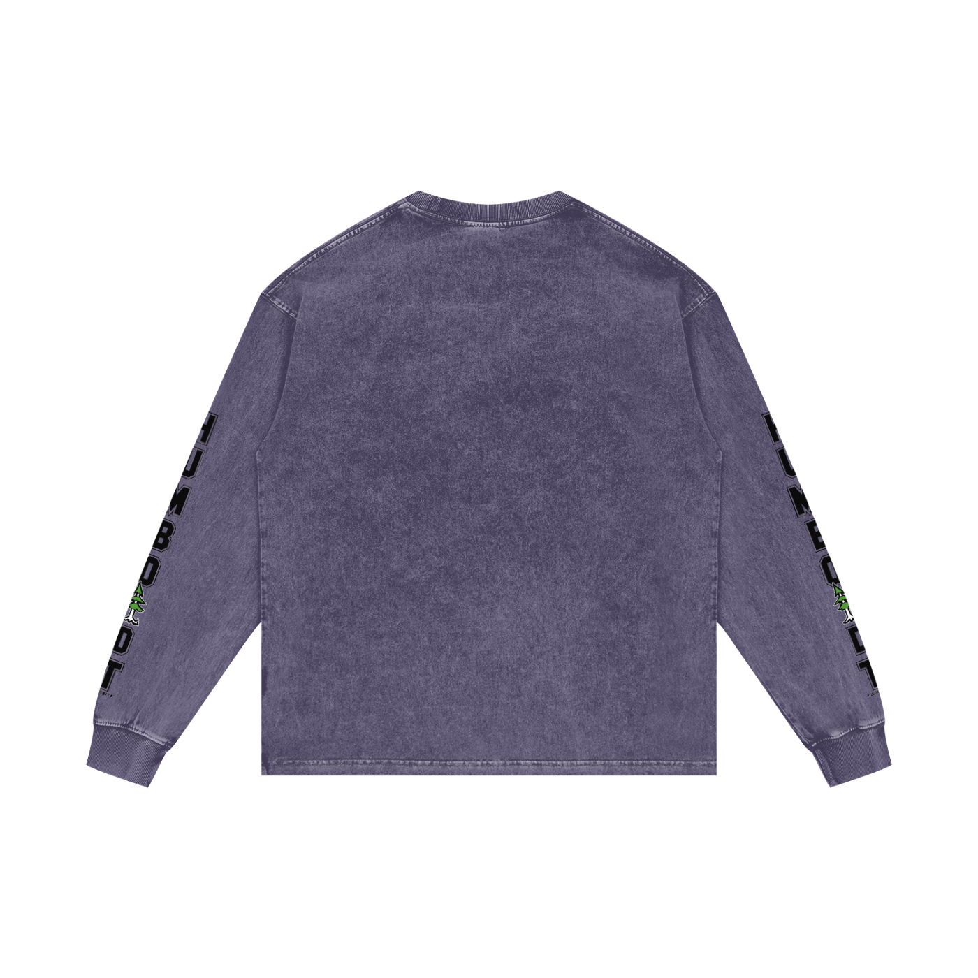 Cali High Life Acid Wash Oversize Long Sleeve TShirt - CUSTOM ORDER