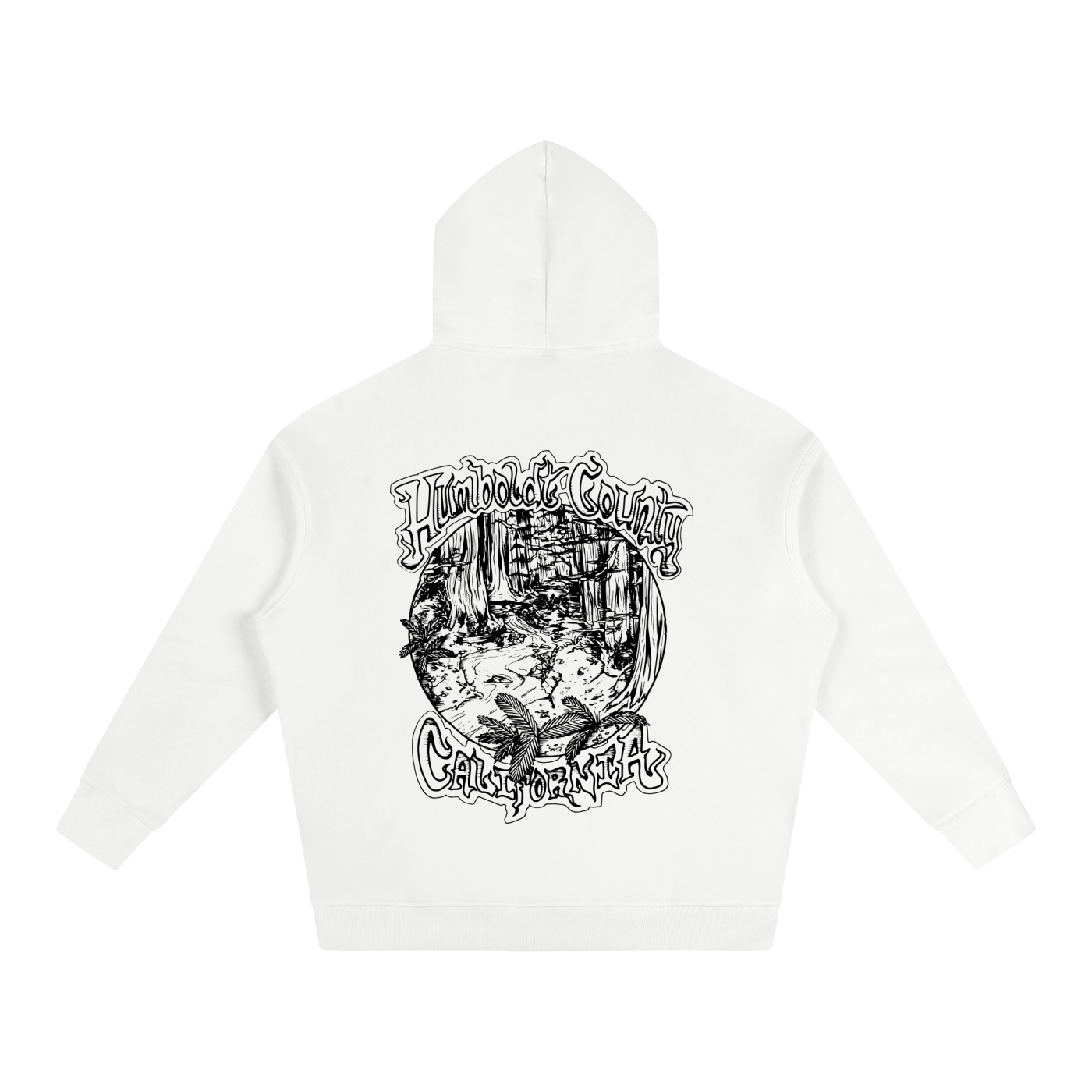Deep Woods Oversize Fleeced Pullover Hoodie - CUSTOM ORDER