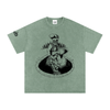 Skate Life Snow Washed Oversized Cotton T-Shirt-CUSTOM ORDER