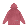 Hearts and Dagger Snow Washed Loose Cotton Pullover Hoodie - CUSTOM ORDER