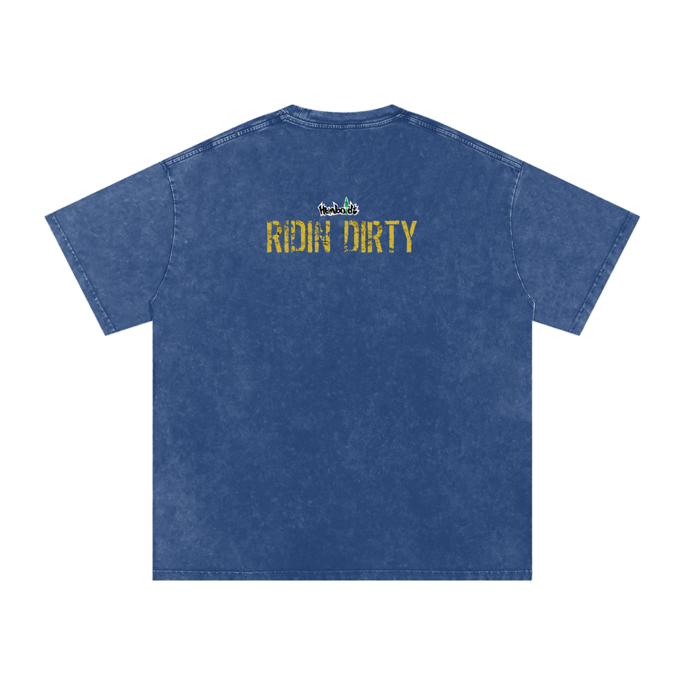 Ridin Dirty Snow Washed Oversized Cotton TShirt - CUSTOM ORDER