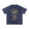 Skully Snow Washed Oversized Cotton T-Shirt-CUSTOM ORDER