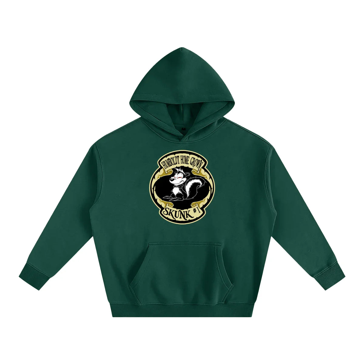 Skunk #1 Oversized Fleeced Pullover Hoodie - CUSTOM ORDER