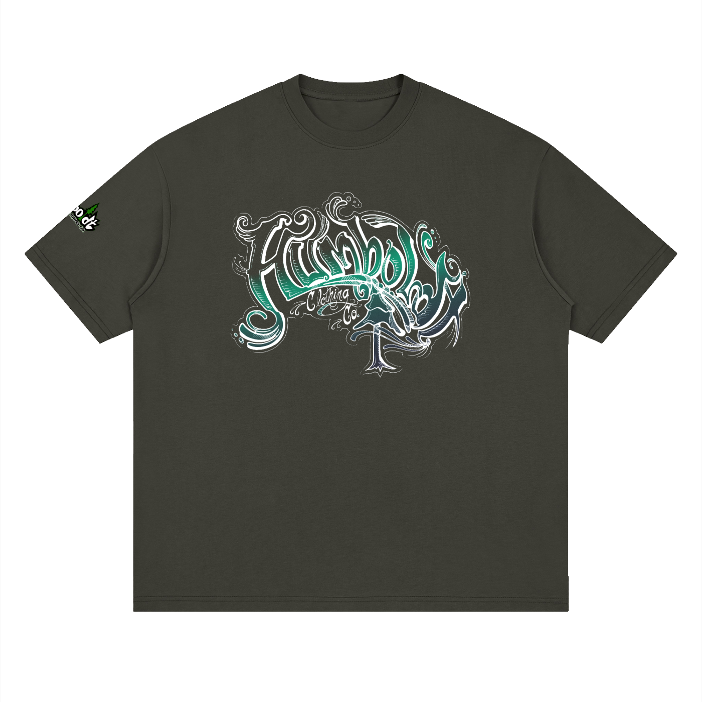 Scrolly Streetwear Loose Drop Shoulder TShirt - CUSTOM ORDER