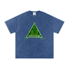 Emerald Triangle Snow Washed Oversized Cotton Tshirt-CUSTOM ORDER