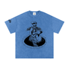 Skate Life Snow Washed Oversized Cotton T-Shirt-CUSTOM ORDER