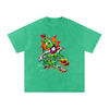 Woody Red Eyes Snow Washed Oversized Cotton TShirt - CUSTOM ORDER