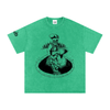Skate Life Snow Washed Oversized Cotton T-Shirt-CUSTOM ORDER