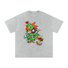 Woody Red Eyes Snow Washed Oversized Cotton TShirt - CUSTOM ORDER