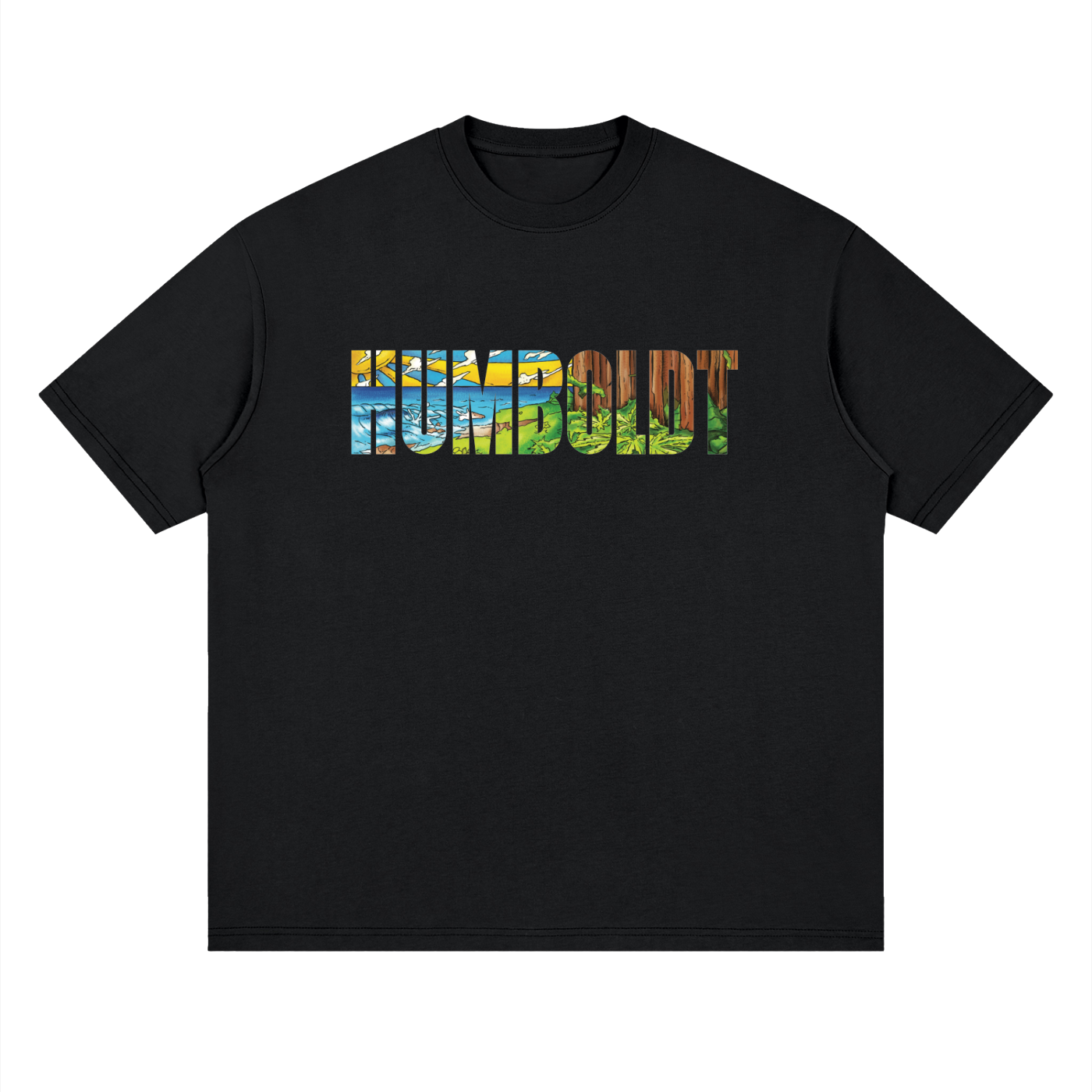 Humboldt Coast Streetwear Loose Drop Shoulder TShirt - CUSTOM ORDER