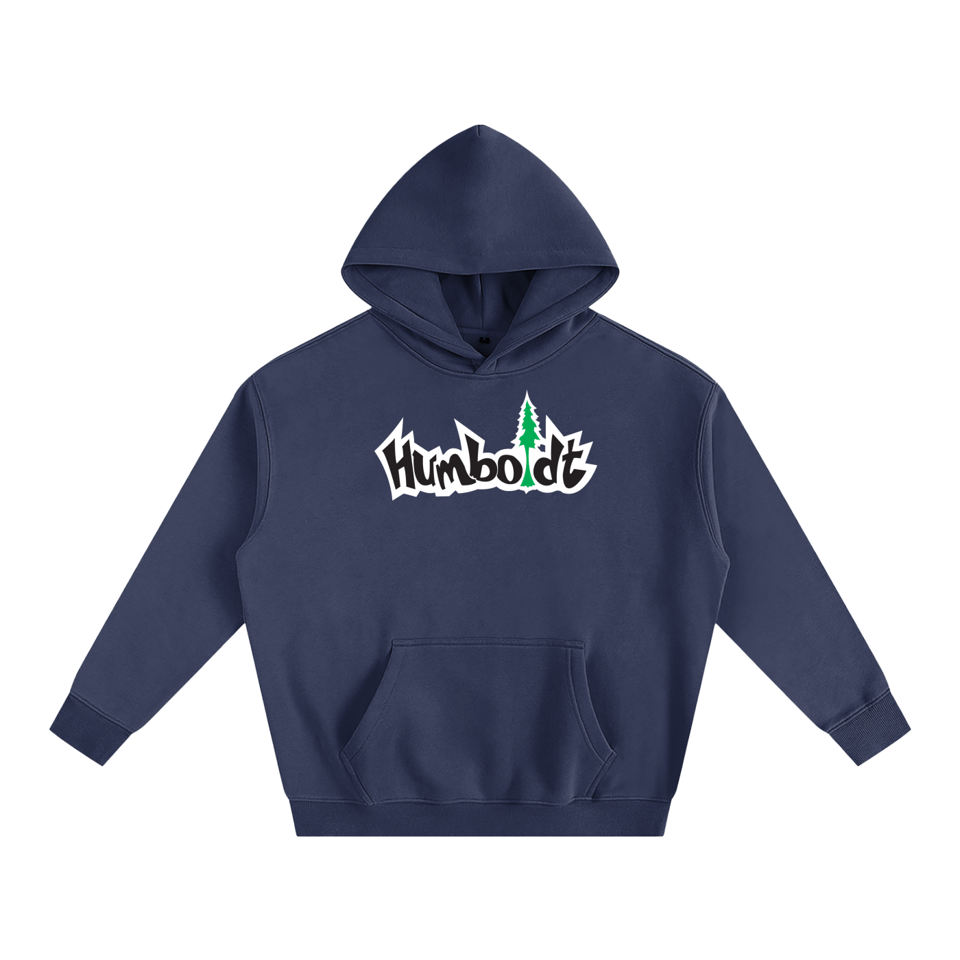 Humboldt Treelogo Oversized Fleeced Pullover Hoodie - CUSTOM ORDER