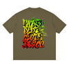 Graffiti Stacks Streetwear Loose Drop Shoulder TShirt - CUSTOM ORDER