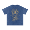 Skully Snow Washed Oversized Cotton T-Shirt-CUSTOM ORDER
