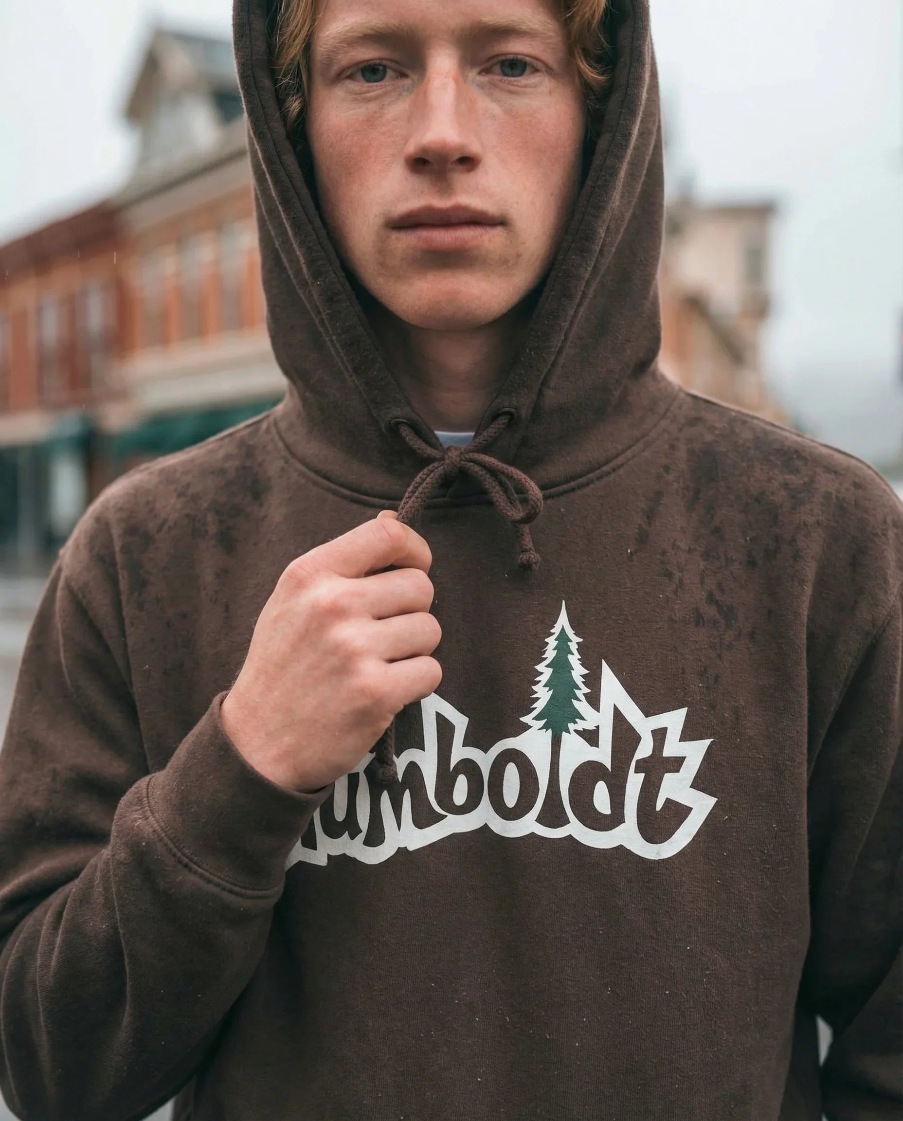 TL Midweight P/O Hoodie Brown