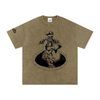 Skate Life Snow Washed Oversized Cotton T-Shirt-CUSTOM ORDER