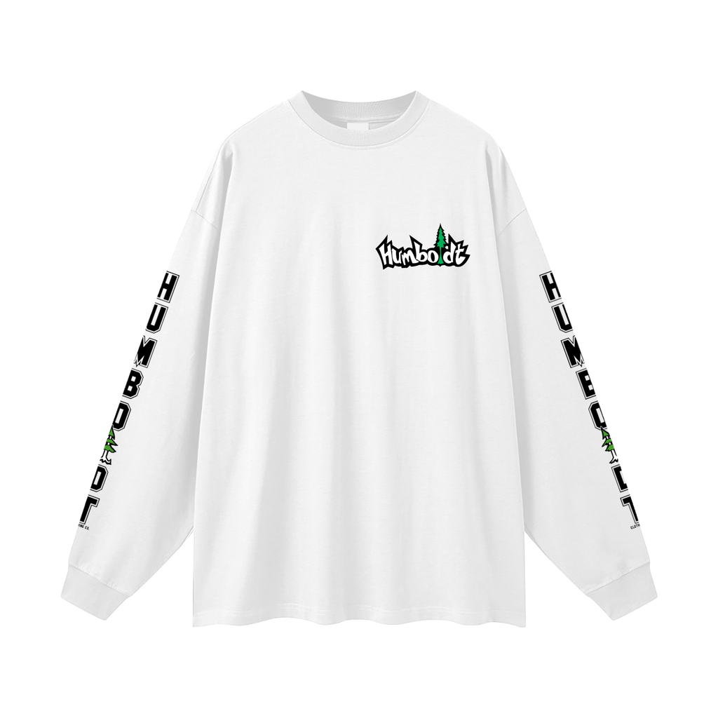Collegiate Oversized Unisex Long Sleeve Tshirt - CUSTOM ORDER