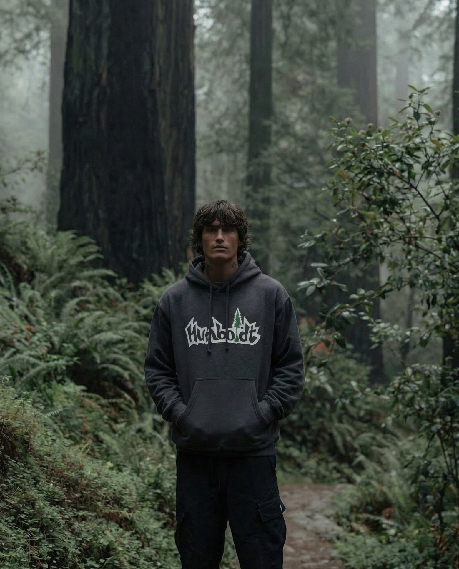 TL Midweight P/O Hoodie Charcoal Heather