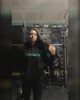 Old English EMB P/O BLK-KEL Pullover Hoodie