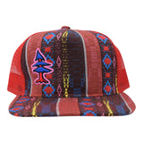 FB Stayfresh Aztec Snap Hat Red Diamond