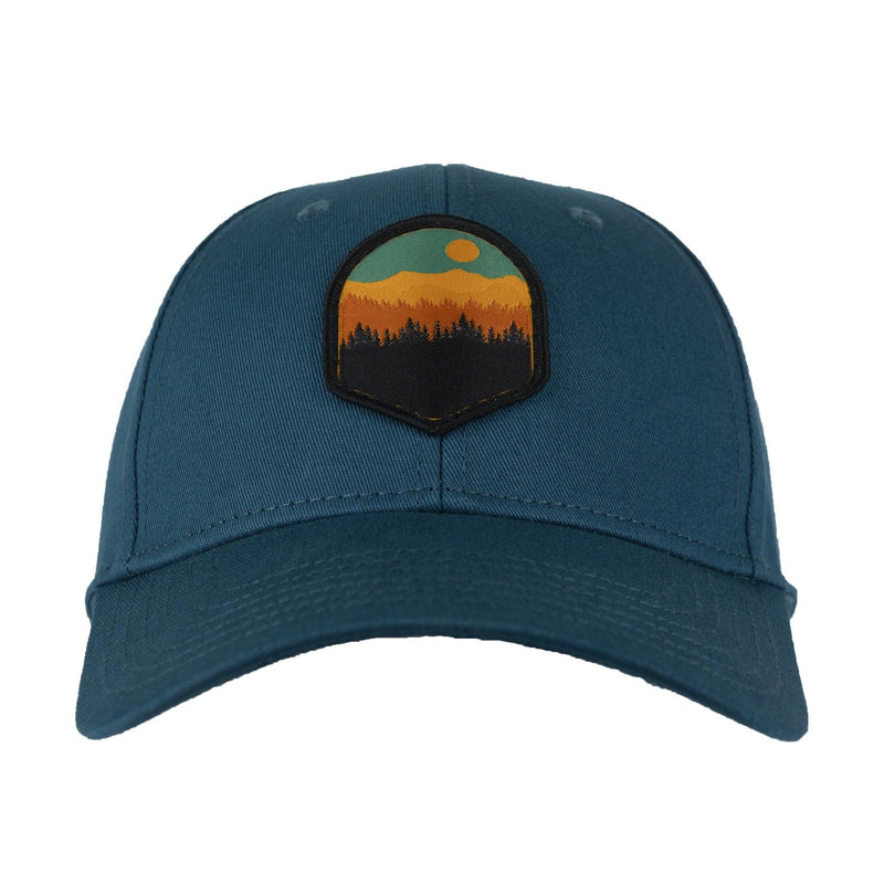 CB Mountain Scene Icon Snap Hat Atlantic