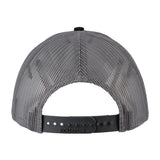Curved Bill PVC Label Richardson 112 Snap Hat Black/Charcoal