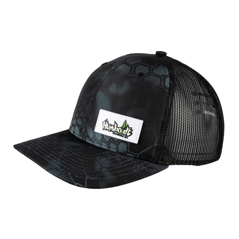 Curved Bill PVC Label Richardson 112 Snap Hat Kryptek Typhon/Black