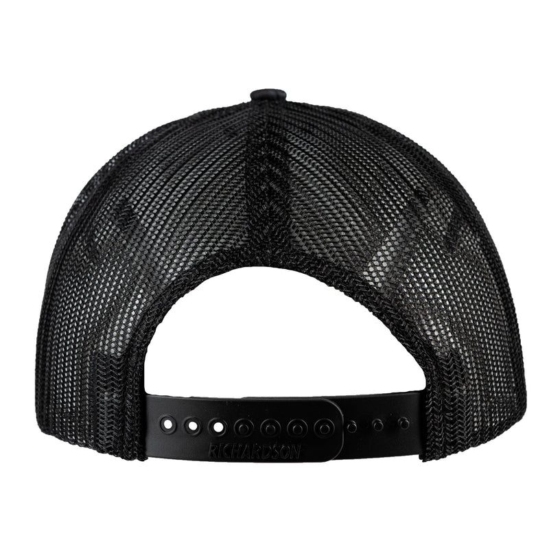 Curved Bill PVC Label Richardson 112 Snap Hat Kryptek Typhon/Black