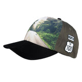 Curved Bill Redwood Highway 101 Strap Hat