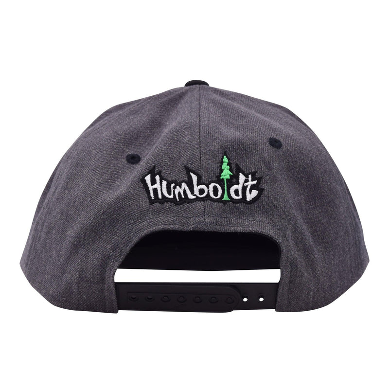 FB 101 North Premium Classic Snap 2 Tone Hat Dark Heather/Black