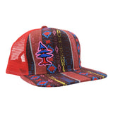 FB Stayfresh Aztec Snap Hat Red Diamond
