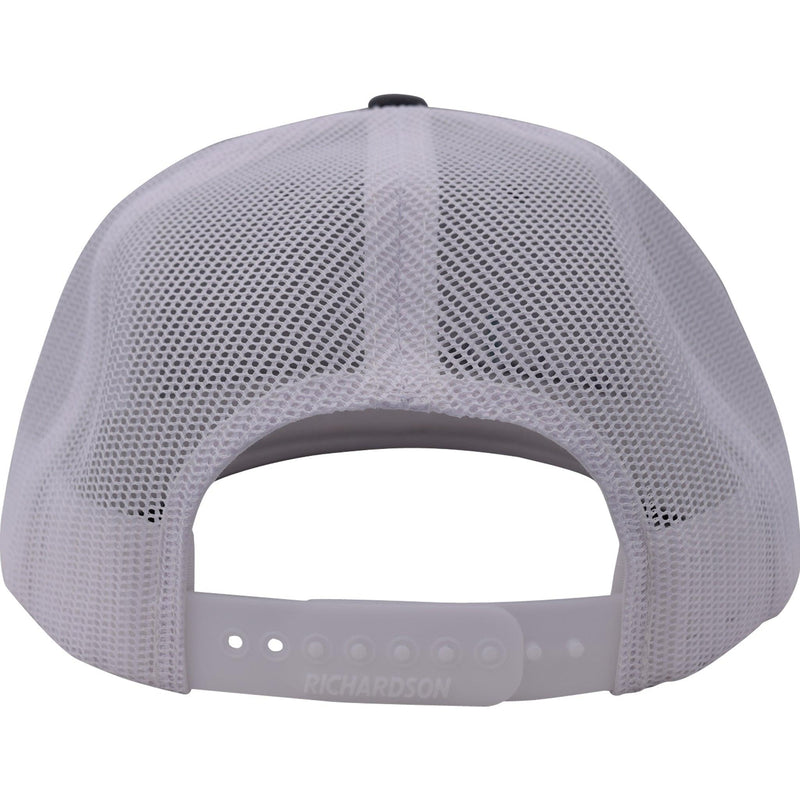 CB Small TL Richardson Snap Hat Charcoal/White