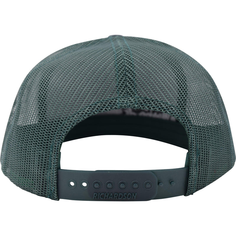 CB Small TL Richardson Snap Hat Heather/Dark Green