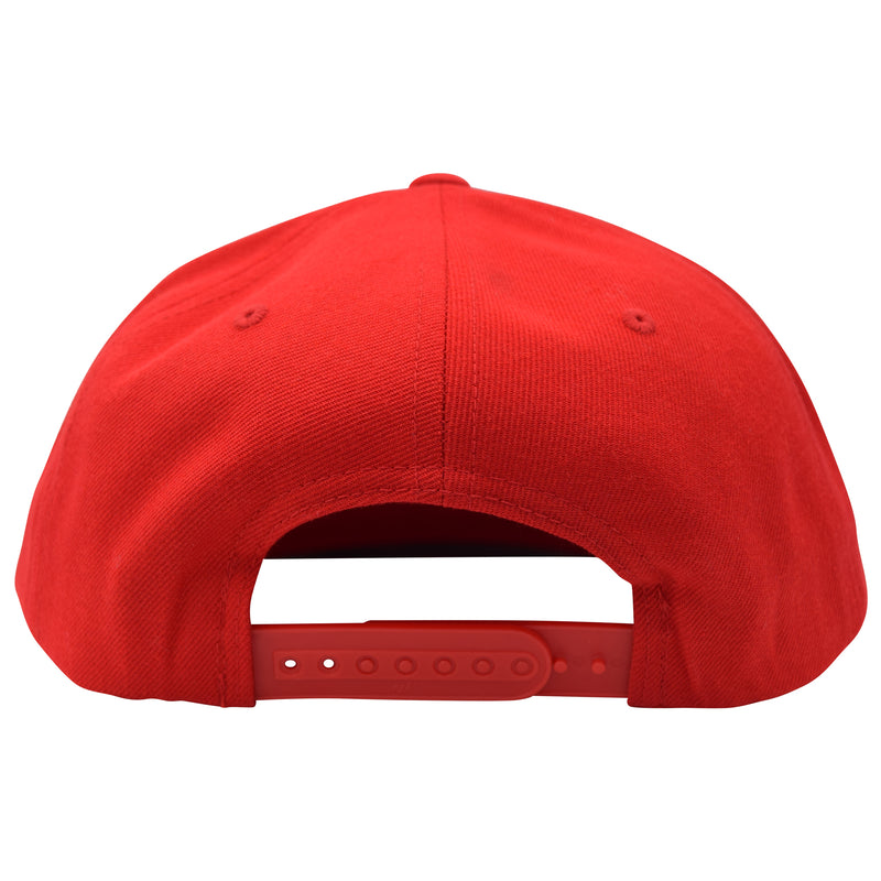 FB Small TL Wool Snap Flexfit Hat Red