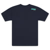 Diamond Cut Tshirt Navy