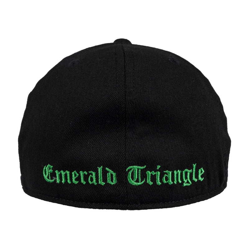 Flat Bill Celtic Triangle Flex Hat Black-Kelly