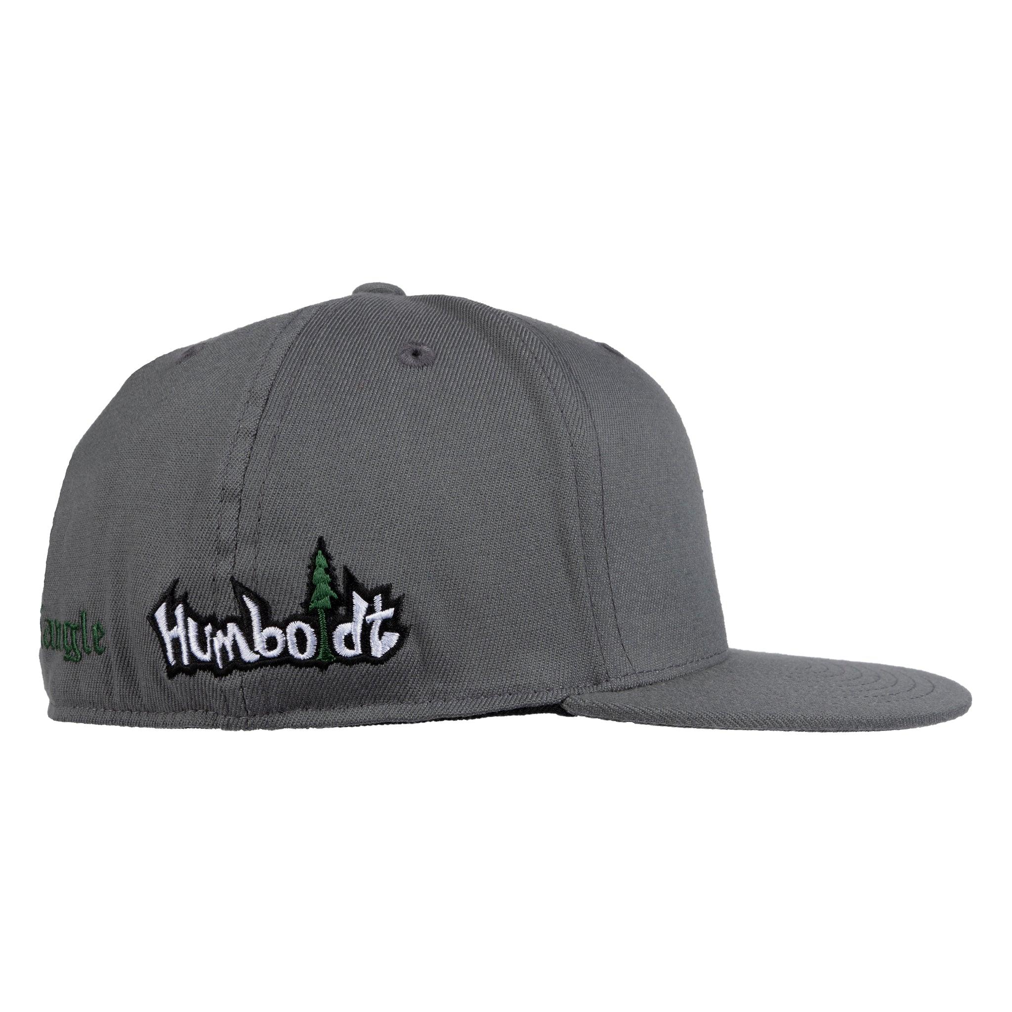 Flat Bill Celtic Triangle Flex Hat DarkGrey-Green
