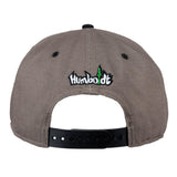 Flat Bill Emerald Triangle Patch Snap Hat