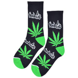 High Life Premium Blend Socks Black-Kelly-White