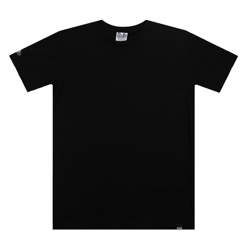 Black sales plain tee