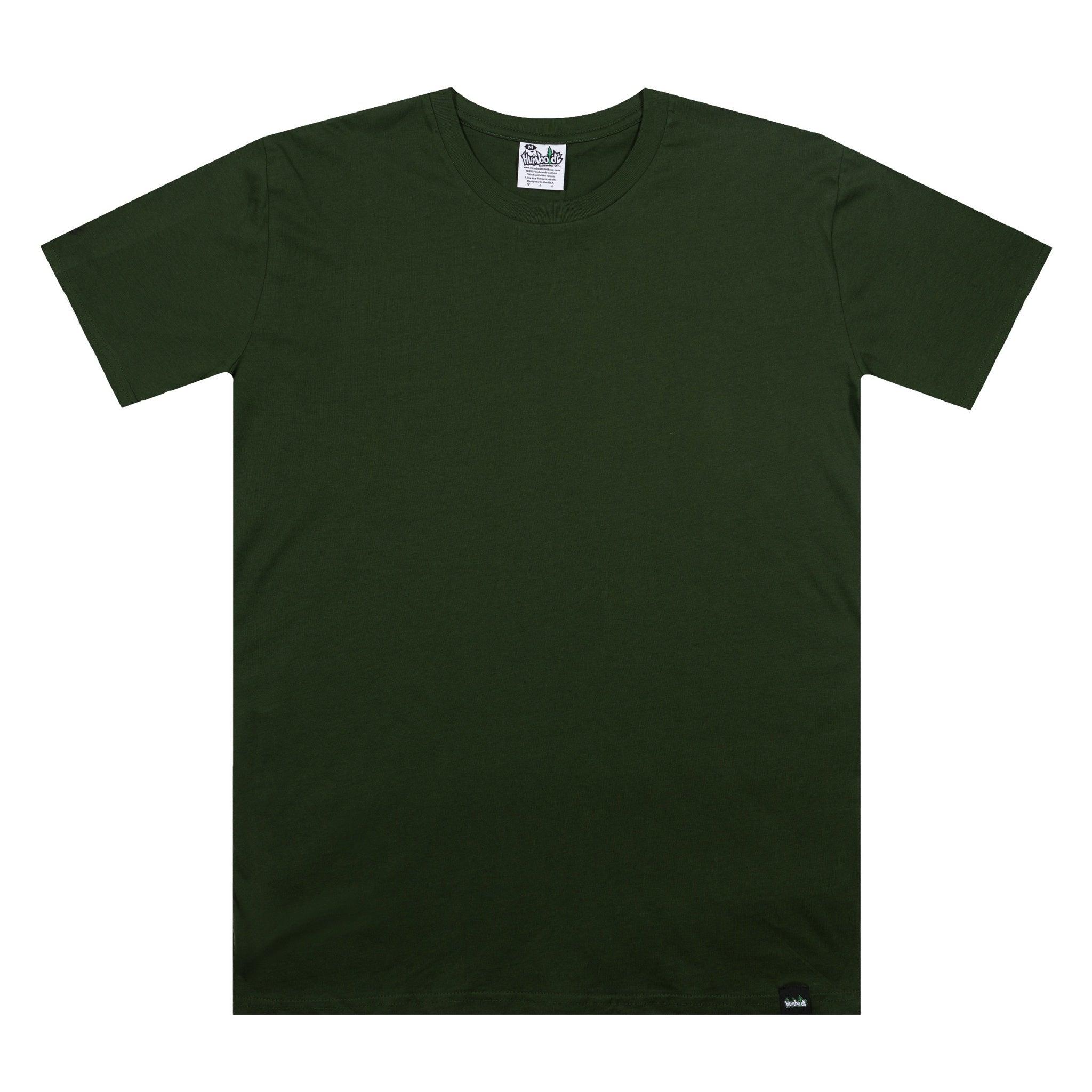 Humboldt Blank Tshirt Forest Green