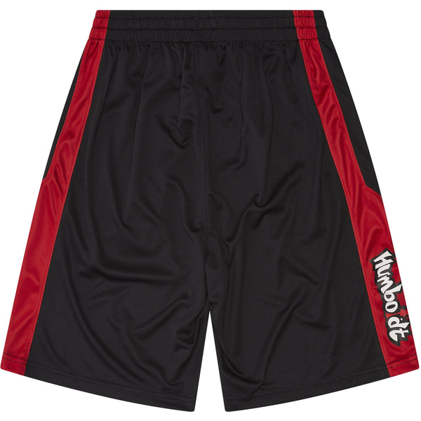 Premium Basketball Shorts Black-Red
