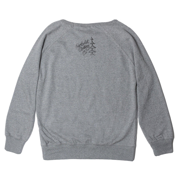 Inked Paradise Women's Crewneck Gunmetal Heather